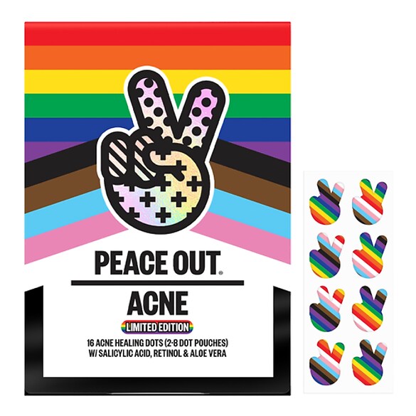 Pride Limited Edition - Cerotti Anti-Acne Con Acido Salicilico, PEACE OUT SKINCARE